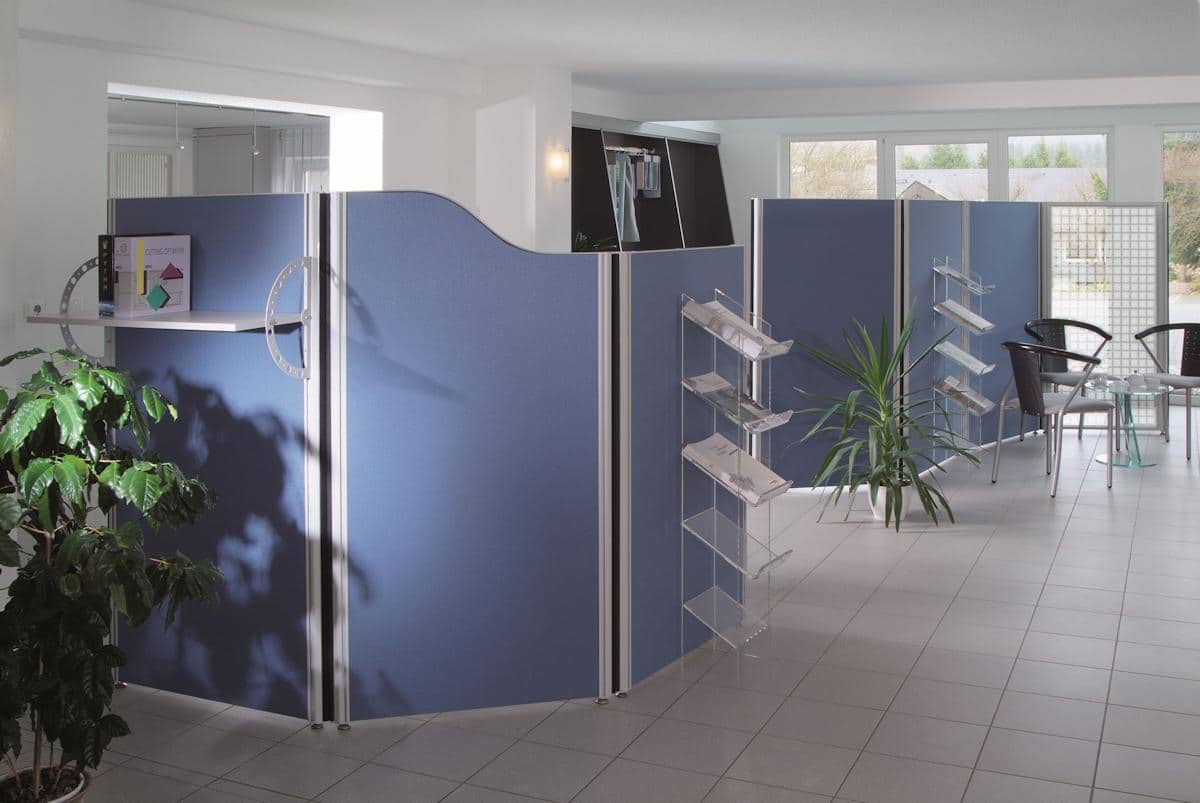 Schallschutz Stellwand Alu-Klett